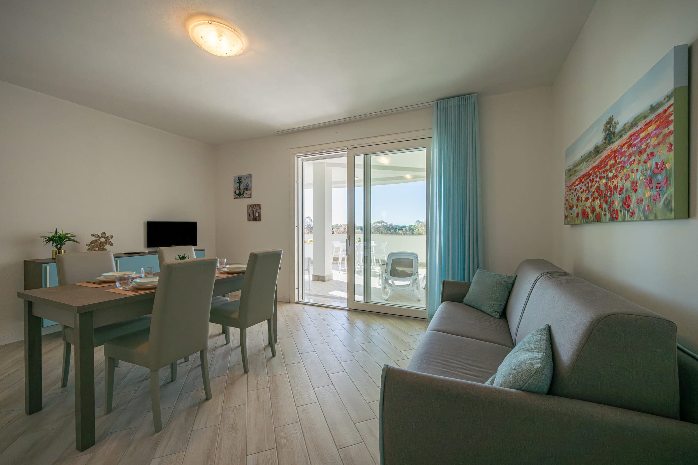 Drei-Zimmer-Apartment mit Meerblick
